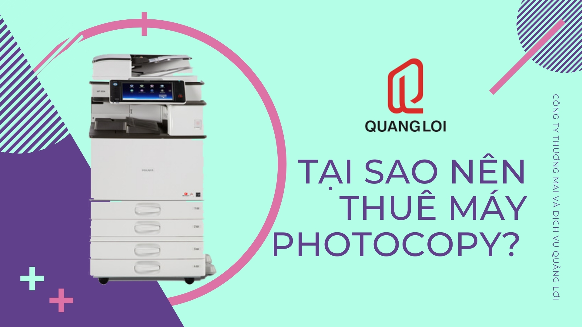 Tại sao nên thuê máy photocopy